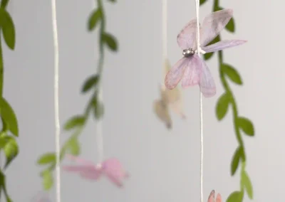 Soul Tribune Butterfly Dream Garland Baby bed rib toy6