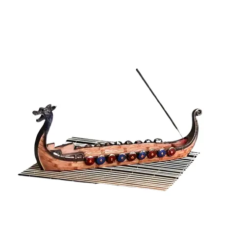 Soul Tribune - Dragon Viking Boat Incense Holder2
