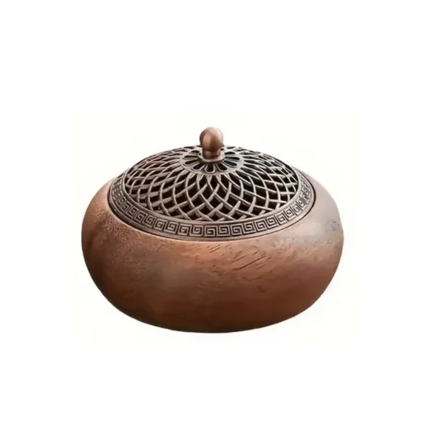 Soul Tribune hatchwood premium walnut wood incense burner